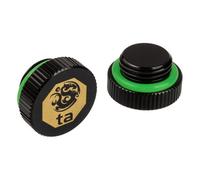 Bitspower – Bouchon d'étanchéité Touchaqua G1/4 AG – Pack de 2 – Noir