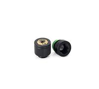 BitsPower Touchaqua Wasserauslass G1/4 Zoll AG - 2er-Pack, Schwarz