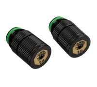 BitsPower Touchaqua Wasserauslass G1/4 Zoll AG - 2er-Pack, Schwarz