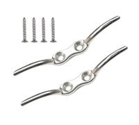 Bitte à corde - Borne d'ancrage marine de 11,2 cm, quincaillerie de quai pour charges en acier inoxydable avec installation simple Lignes d'amarrage et fixation stables | Perfett