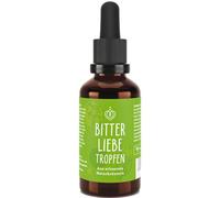 BitterLiebe Gouttes amères - Substances amères à base d'herbes amères de qualité supérieure - Gouttes avec fermeture à pipette pratique - Inspiré par Hildegard von Bingen - 50 ml