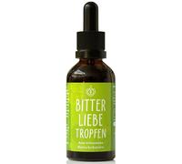 BitterLiebe Gouttes amères - Substances amères à base d'herbes amères de qualité supérieure - Gouttes avec fermeture à pipette pratique - Inspiré par Hildegard von Bingen - 50 ml
