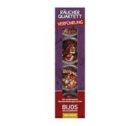 Bitto Set de Fumigation Séduction 4 x 10 ML Mélange d'encens dans de Petites boîtes