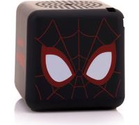 Bitty Boomers Spiderman Miles Morales - Mini haut-parleur Bluetooth en format cube pratique