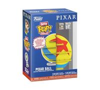 Bitty Pop! Display: Pixar Ball - 0.9 inch (2.2 Cm) Collectable - Stackable Display Shelf Included - Gift Idea - Party Bags Stocking