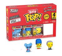 Funko Bitty Pop! The Simpsons - Itchy 4pket Une Mini-Figurine Mystère en Surprise - 2.2 Cm Collectionnable - Étagère Empilable Incluse