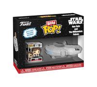 Funko Figurine Bitty Pop Ride Star Wars Han Solo avec Millenium Falcon G