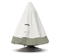 Bitubi Housse de protection pour fontaine (121,9 x 154,9 cm) en tissu Oxford 600D avec cordon de serrage imperméable et coupe-vent