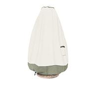 Bitubi Housse de protection pour fontaine (132,1 x 172,7 cm) en tissu Oxford 600D pour fontaine de jardin avec cordon de serrage, imperméable et coupe-vent