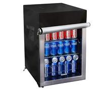 Bitubi Housse pour congélateurs verticaux, housse de réfrigérateur à boissons en plein air, imperméable, résistante à la poussière, au soleil, 50,8 x 50,8 x 83,8 cm (l x P x H). Convient à la plupart