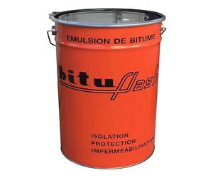 Bitume étanchéité, enduit bitumeux, imperméabilisant maçonnerie, bois, métaux, cuve, bassin, fondation, sol, BITUFLASH - PROCOM 5 litres