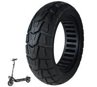 BITUME | Pneu Plein Semi Offroad 10x2.75-6.5 pour Trottinette Électrique | Compatible Urbanglide Ecross Pro/Max/Boost, SmartGyroCrossover/Rockway, Speedway| Increvable | Roue Avant et Arrière