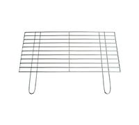 BitWa 70 x 60 cm - Grille de barbecue stable et lourde avec deux poignées fixes - Barbecue de jardin, barbecue au charbon de bois ou barbecue à gaz - Barres de support Ø 4 mm 700 x 600 mm