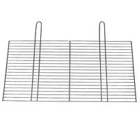 BitWa Grille de cuisson robuste en acier inoxydable 100 x 60 cm - Grille de barbecue inoxydable pour les amateurs et les amateurs pour de délicieux grillades sur le barbecue ou la cheminée