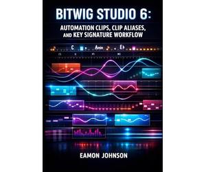 BITWIG STUDIO 6: AUTOMATION CLIPS, CLIP ALIASES, AND KEY SIGNATURE WORKFLOW: Detail Editor Panel, Expression Editing, Modular Sound Design with The Grid, and Advanced Production Techniques