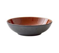 Bitz Assiette à pâtes Bitz Ø20 cm noir Noir-ambre
