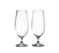 BITZ COMFORT Verres à bière / coupes à bière / coupes en verre 380 ml, 2 pièces