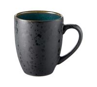 Mug GASTRO en grès Noir/Vert Bitz