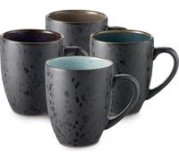 Bitz Gobelets Gastro Noir/multi Bleu 300 ml - 4 pièces