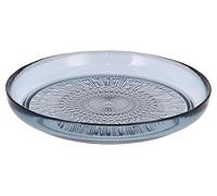 BITZ Kusintha Assiette de verre Dia 18 cm Bleu