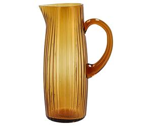 BITZ Kusintha Pichet Dia 9.6 x 25.5 cm 1.2 litre Ambre