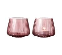 Bitz Photophore Kusintha 7.5 cm Lot de 2 Pink