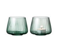 Bitz Photophore Kusintha 7.5 cm Lot de 2 Vert