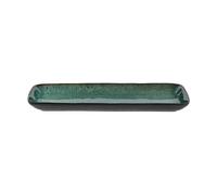Bitz Plat de service Bitz 38x14 cm Noir-vert