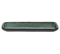 Bitz Plat de service Bitz 38x14 cm Noir-vert