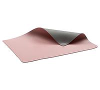 BITZ Set de Table 46 x 33 cm 4 pcs Gris/Rose Clair