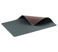 BITZ Set de Table 46 x 33 cm 4 pcs Vert pin/Brun foncé