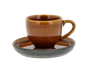 Bitz Tasse à expresso et soucoupe Bitz 7 mbre-noir