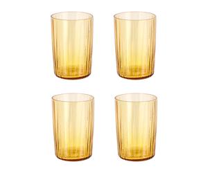 Bitz Verre à eau Kusintha 28 cl Lot de 4 Amber
