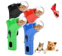 BIUBIULOVE Pistolet À Friandises pour Chat, Lance-friandises, Jouet pour Chat, Catapulte pour Chien Et Cha, Distributeur De Friadises pour Cat, Catapulte Interactive Portative (Mix/4 pièces)