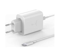 BIUBOTY Chargeur 45W USB C Chargeur Rapide Type C Adaptateur d'alimentation pour téléphone Portable pour Samsung Galaxy S22/S21 Ultra/S21+/Z Flip 3/Z Fold 3 5G/S20/Note20/S10/iPad Pro Câble de Charge