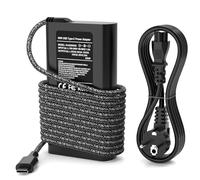 BIUBOTY Chargeur Ordinateur 65W USB C Compatible avec HP Spectre X360, Elitebook, Envy, Probook, Chromebook - Applicable à davantage d'appareils Type-C