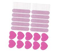 BIUDECO 10 Ensembles Kit Ongles Complet Éponges Forme Manucure Pédicure Tampon Poncer Ongles Bloc Polissoir pour Salon et Usage Personnel