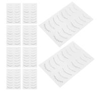 BIUDECO 10 feuilles Autocollants Cils Inférieurs Naturels Stickers Maquillage Faciles à Poser pour Femmes