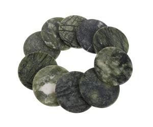 BIUDECO 10 Patchs pour Cils en Pierre Minérale Verte Support pour Extensions de Cils Plateau de Colle pour Pose Précise Outil Professionnel et Personnel pour Maquillage des Yeux