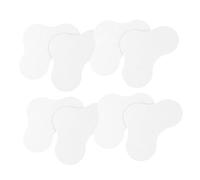 BIUDECO 10 Pièces Autocollants Antidérapants pour Tapis Fixateurs Adhésifs pour Tapis Intérieurs et Réutilisables Sécurisent Sols Carrelage et Plus
