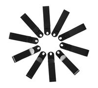 BIUDECO 10 pièces Clip de Ceinture Métal à Ressort Robuste Support Polyvalent pour Téléphone Installation Simple Usage Voyage Bureau Extérieur