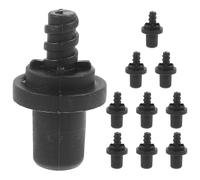 BIUDECO 10 pièces Connecteur Spiralé Auto-verrouillant pour Brosse Wc Accessoires Compatibles pour Tête de Brosse et Manche et Facile à Installer