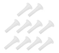 BIUDECO 10 Pièces Entonnoir à Saucisse Plastique Robuste Outil de Remplissage Alimentaire Ergonomique Antirouille pour Usage Domestique
