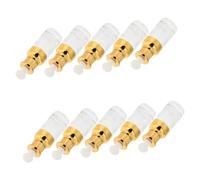 BIUDECO 10 pièces Flacons Compte-gouttes Verre Bouteilles Cosmétiques Précises avec Pipette Flacons Huile Essentielle Rechargeable Verre et Étanche