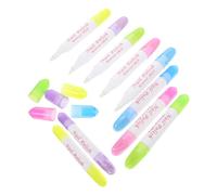 BIUDECO 10 pièces Lot de Stylos Dissolvants Rechargeables pour Vernis à Ongles Correcteur Précis pour Nettoyage des Contours Pratique pour Manucure Maison et Salons Professionnels