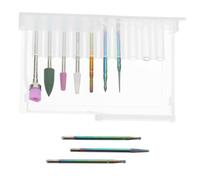 BIUDECO 10 pièces Manicure Nail Drill Bits Set Lightweight And Easy-to-use Nail Bits For Cuticle Removal And Suitable For Home Salon Use