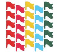 BIUDECO 100 Pièces Aimant pour Tableau Blanc Gommettes Autocollants Magnétiques pour Réfrigérateur Autocollants pour Tableau Blanc Récompenses en Classe Aimants pour Casier