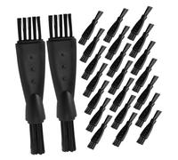 BIUDECO 100 pièces Brosse de Nettoyage Double Tête Nylon pour Rasoirs et Compacte pour Épilation et Entretien Quotidien