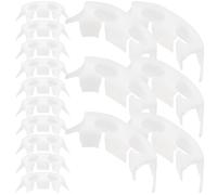 BIUDECO 100 pièces Clips de Fixation pour Plantes Pinces de Pliage pour Tiges de Tomates Support de Formation pour Croissance et Protection des Jeunes Plants Résistant et Léger