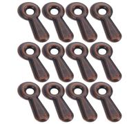 BIUDECO 100pcs Fixations d'angle en Métal pour Cadres Photo Bouton Tournant, Solide et Faciles à Installer, Maison Magasin